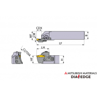 ΜΑΝΕΛΑ ΣΧΙΣΙΜΑΤΟΣ GYHR2525M00 - M25R MITSUBISHI