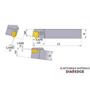 ΜΑΝΕΛΑ PCBN MITSUBISHI